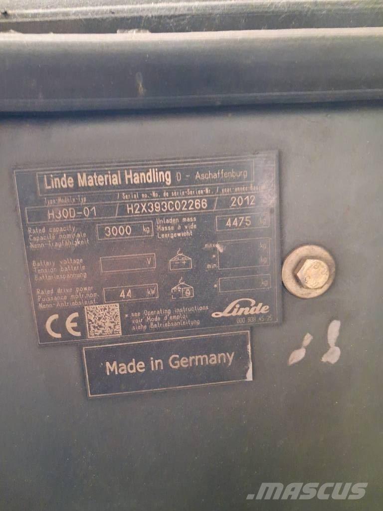 Linde H30D-01 Dieselové vozíky
