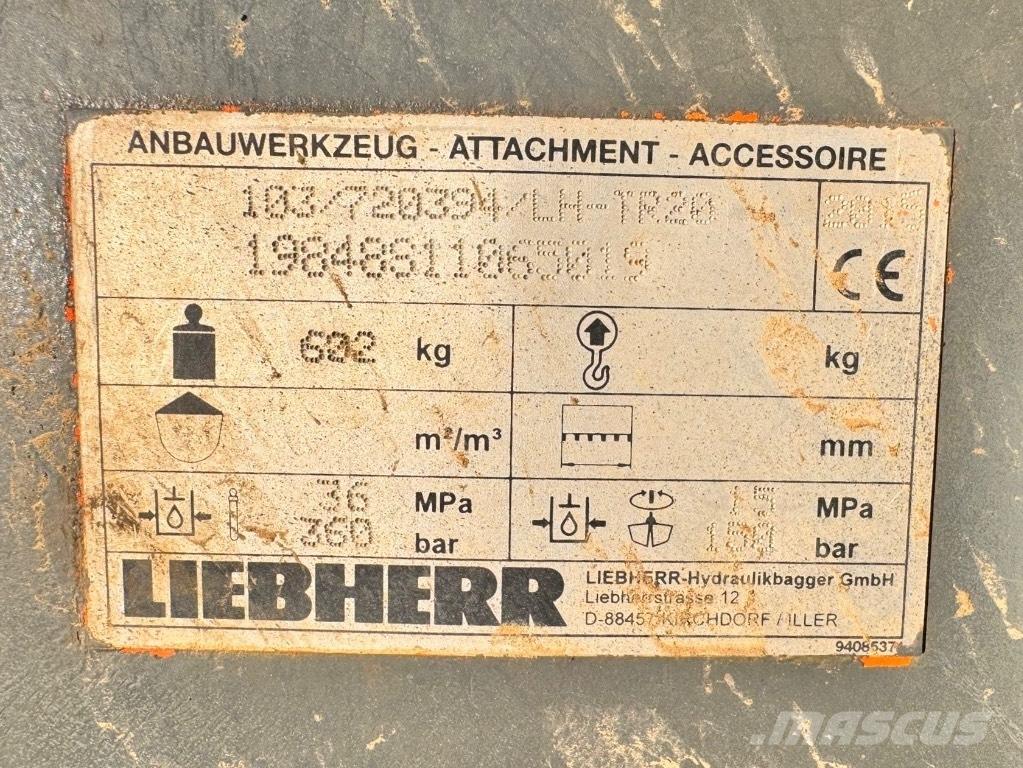 Liebherr LH-TR 20 Rychlospojky