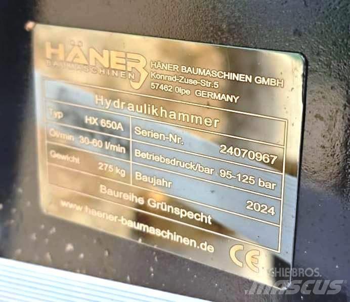 Häner HX650A Bourací kladiva / Sbíječky