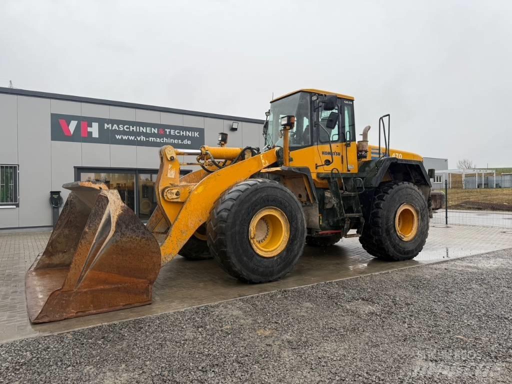 Komatsu WA 470-5 Kolové nakladače
