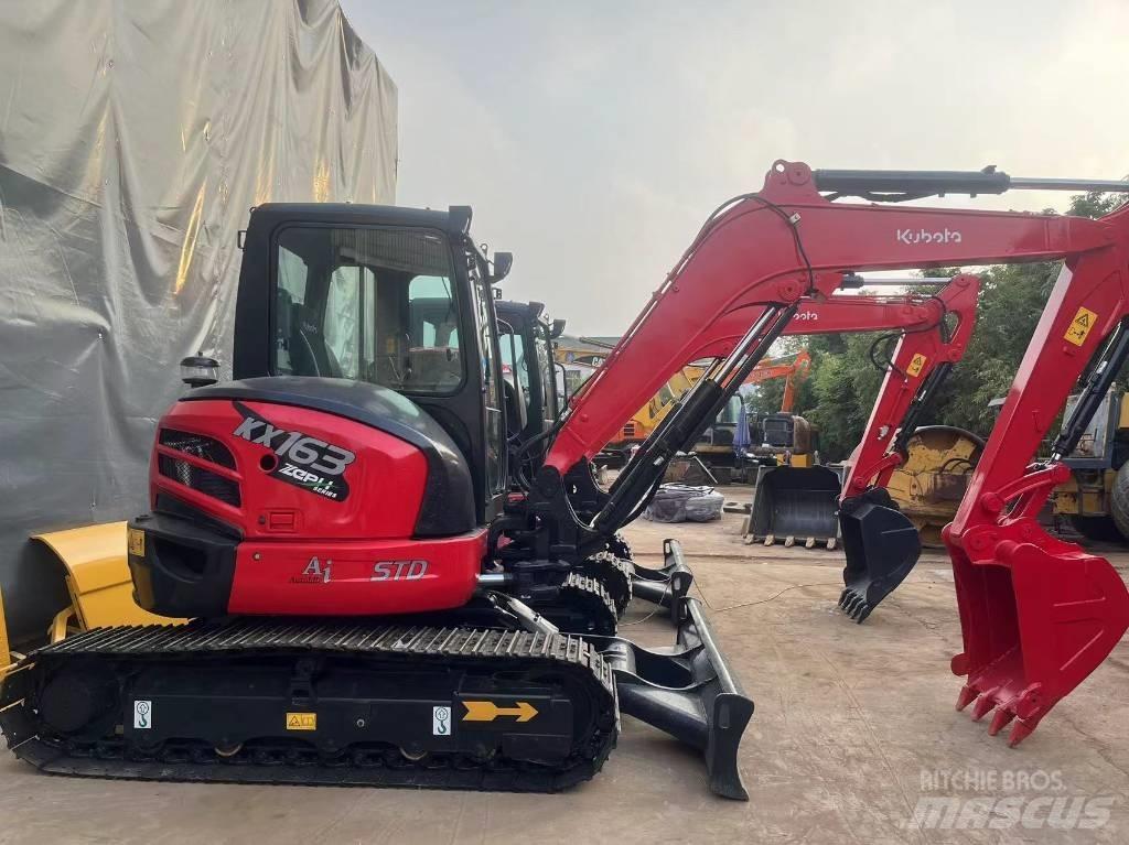 Kubota KX 163 Pásová rýpadla