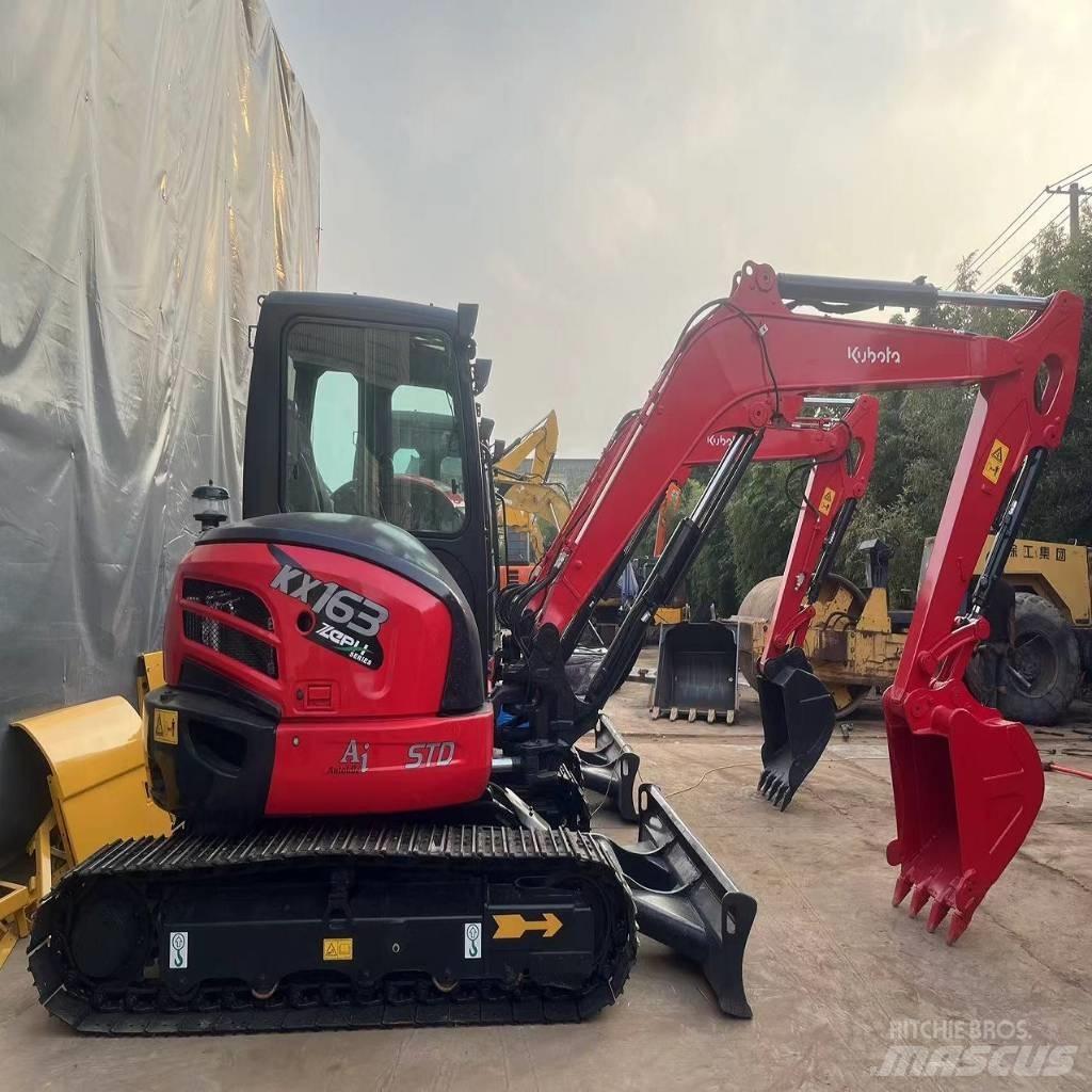 Kubota KX 163 Pásová rýpadla