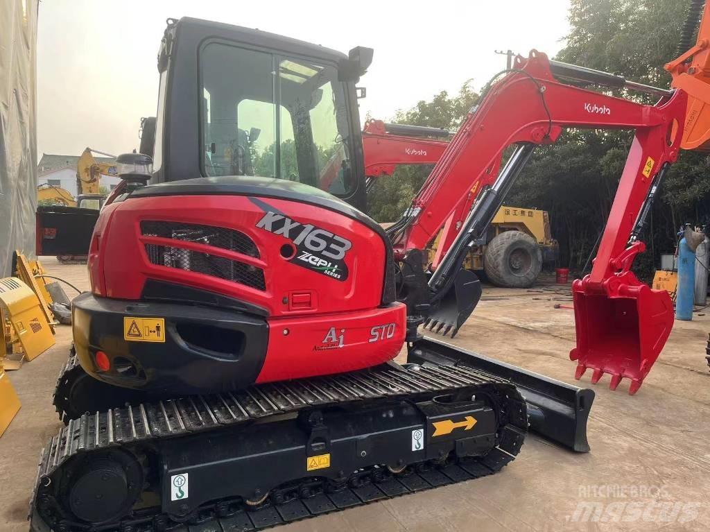 Kubota KX 163 Pásová rýpadla