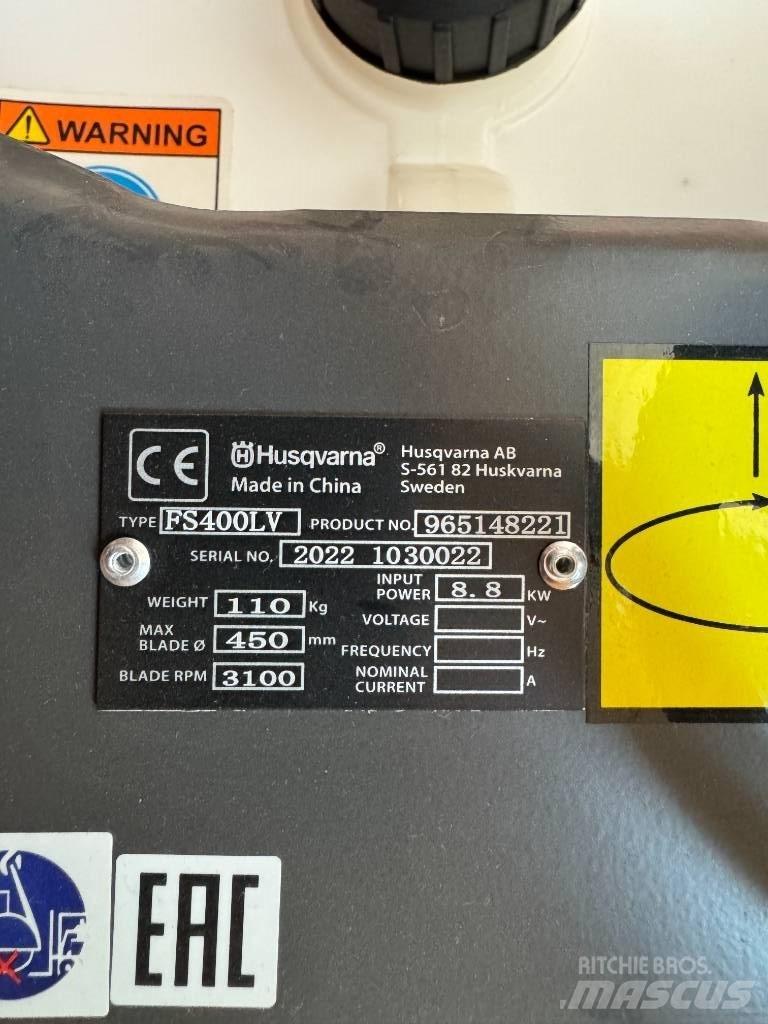 Husqvarna FS 400 Drtiče asfaltu