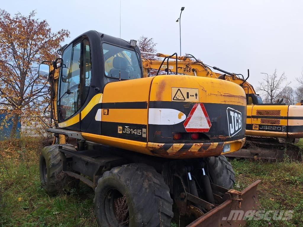 JCB JS 145 W Kolová rýpadla