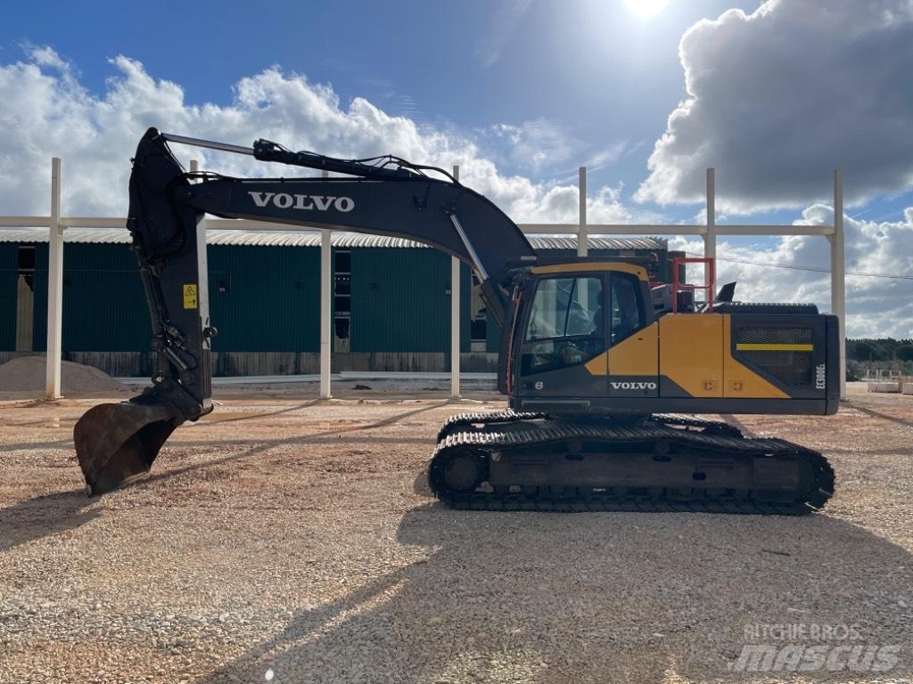 Volvo EC 300 EL Pásová rýpadla