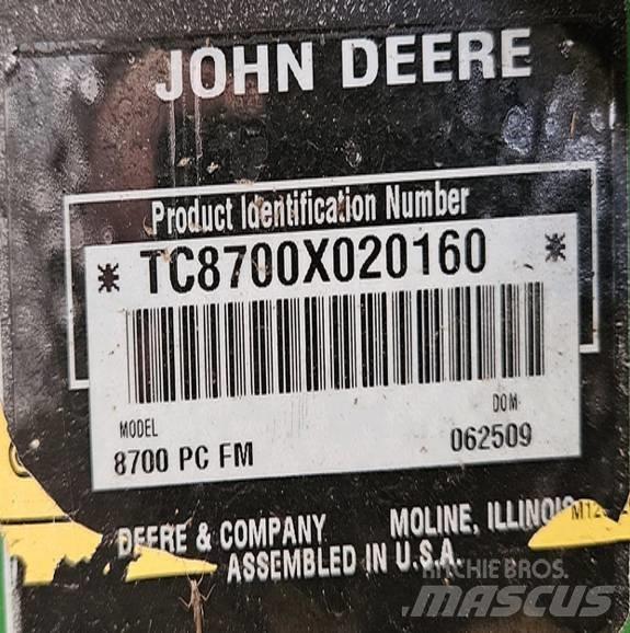 John Deere 8700 Sekačky fervejí