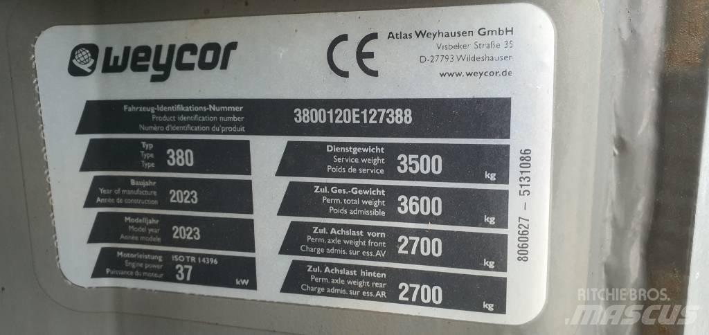 Weycor AR 380 Kolové nakladače