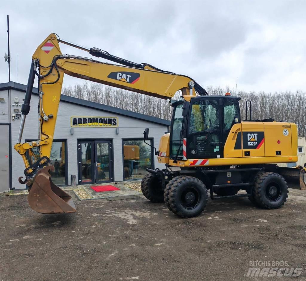 CAT M320 F Kolová rýpadla