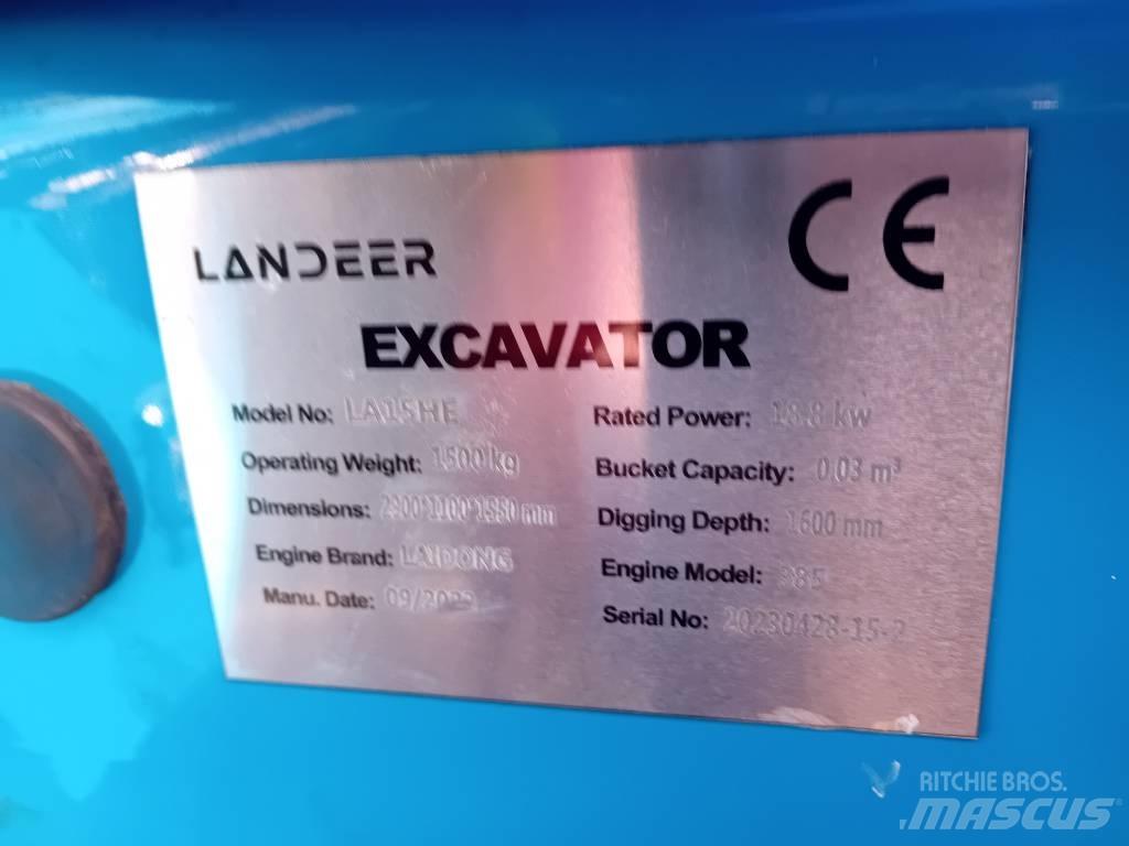  Landeer LA15HE Mini rýpadla < 7t