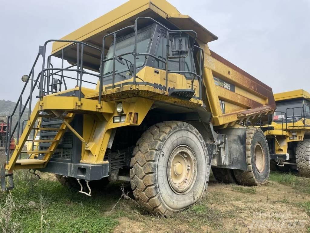 Komatsu HD 605-7 Pevné dempry