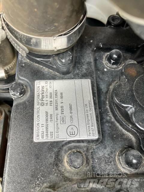 JCB 1T-2 Kloubové dempry