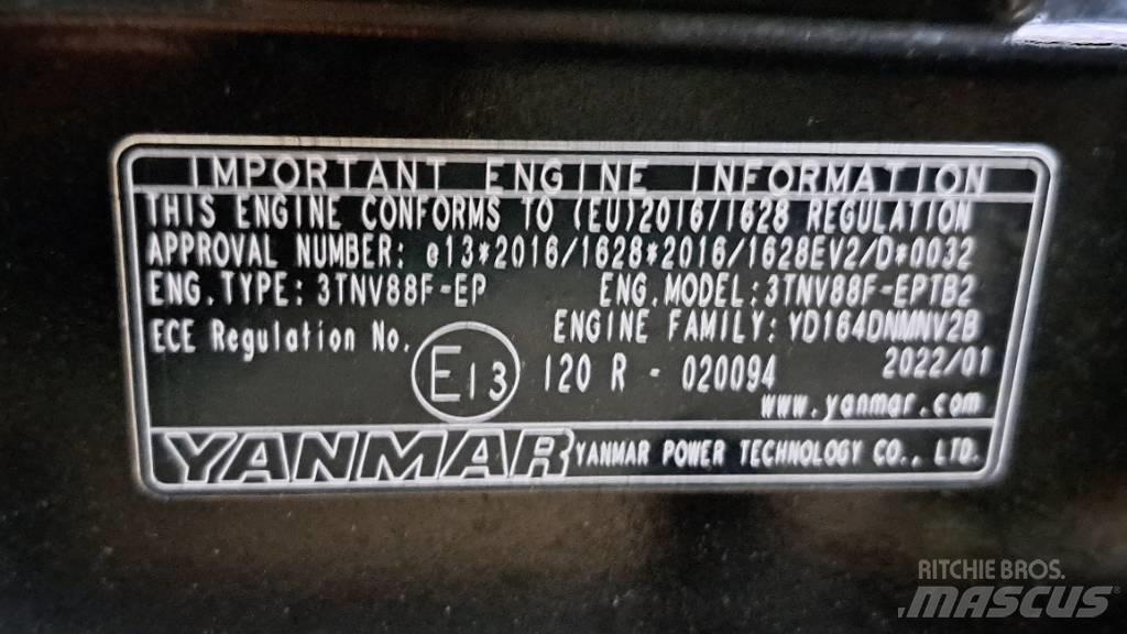 Yanmar 3TNV88F-EPTB2 Motory