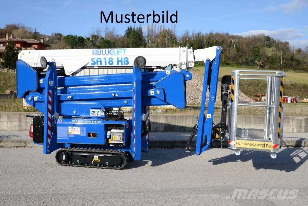 Bluelift SA 18 HB Kompaktní samohybné kloubové plošiny