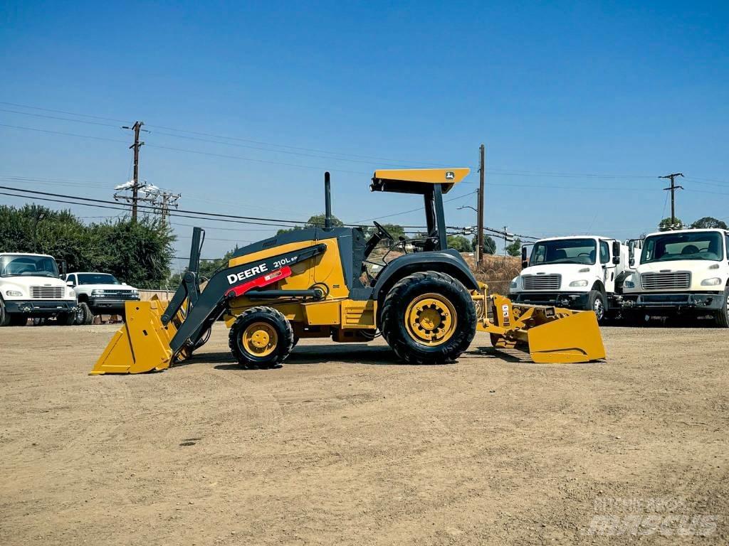 John Deere 210 LE EP Čelní nakladače a rypadla