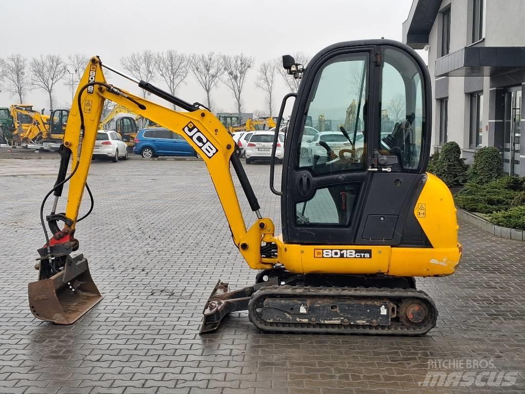 JCB 8018 CTS Mini rýpadla < 7t