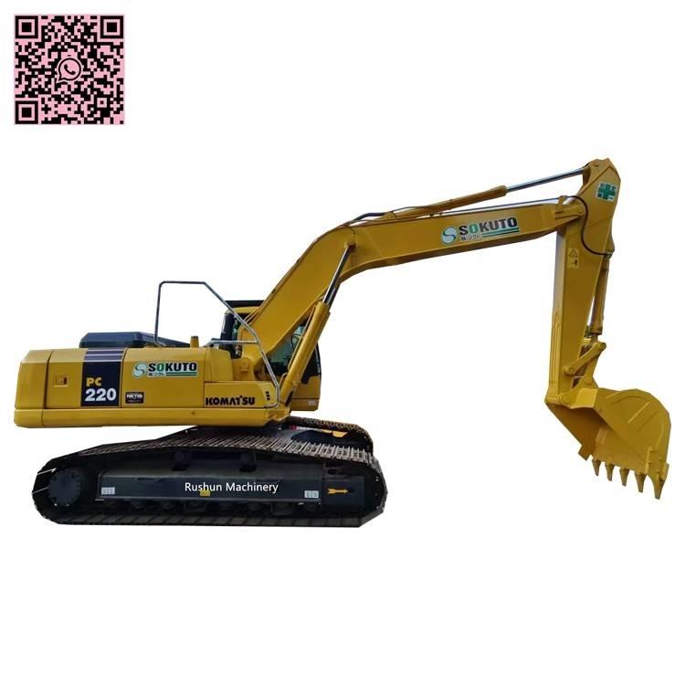Komatsu PC 220-7 Pásová rýpadla