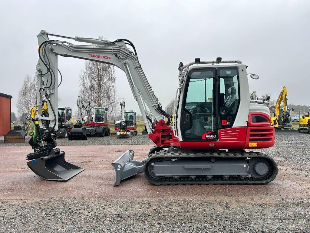 Takeuchi TB290 Midi rýpadla 7t - 12t