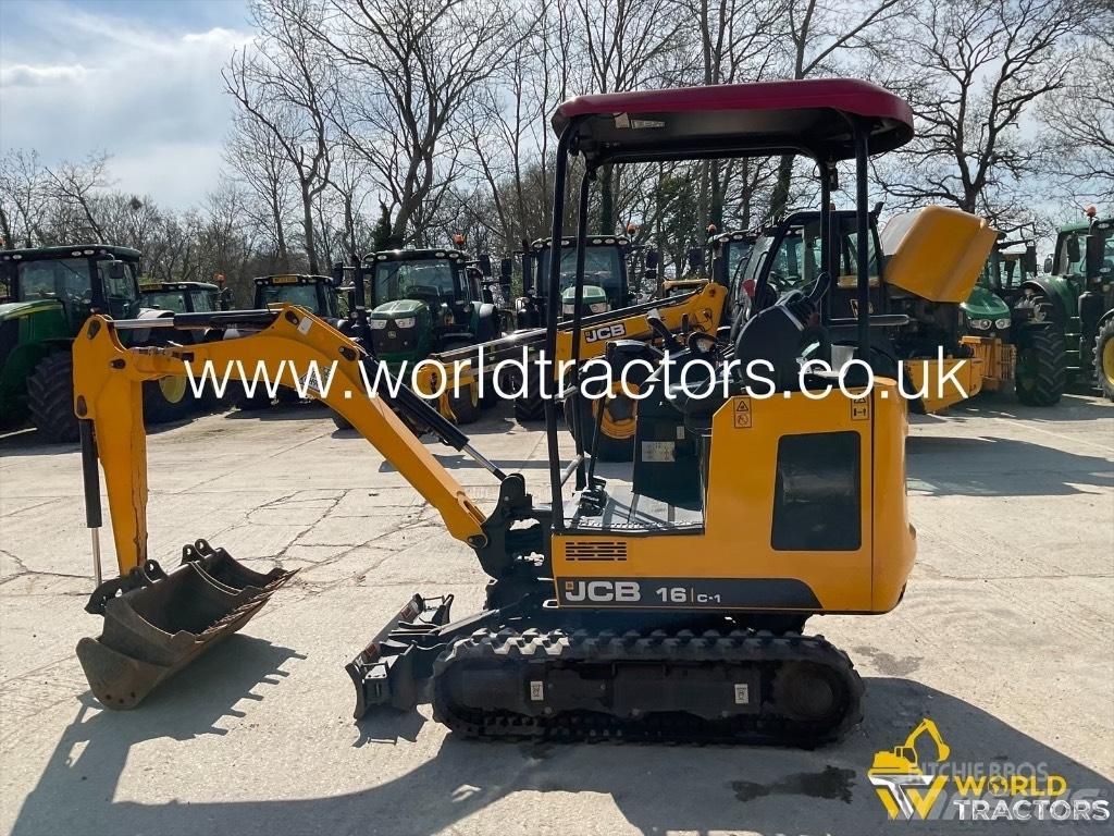 JCB 16 C-1 Mini rýpadla < 7t