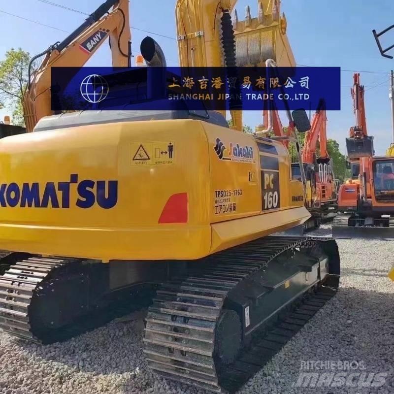 Komatsu PC 160 Pásová rýpadla