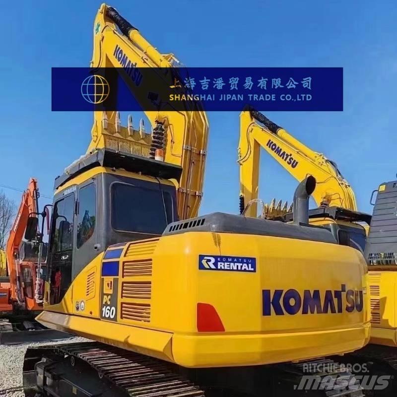Komatsu PC 160 Pásová rýpadla