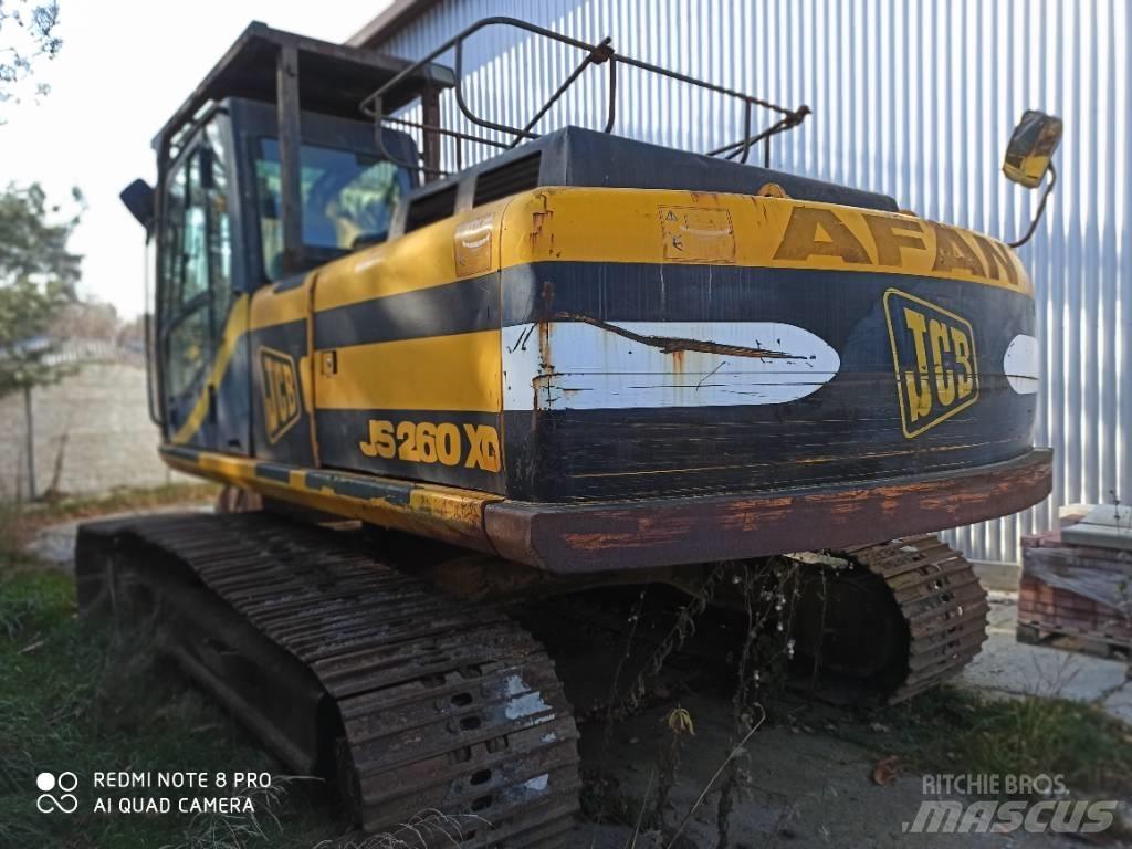 JCB JS 260 XD Pásová rýpadla