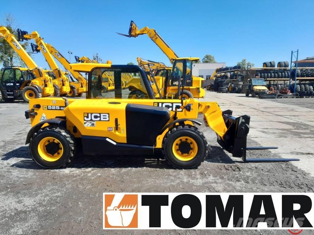 JCB 525-60 Teleskopické manipulátory