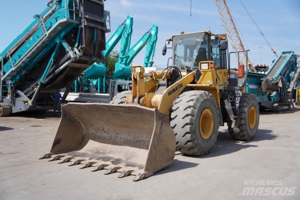 Komatsu WA 380-6 Kolové nakladače