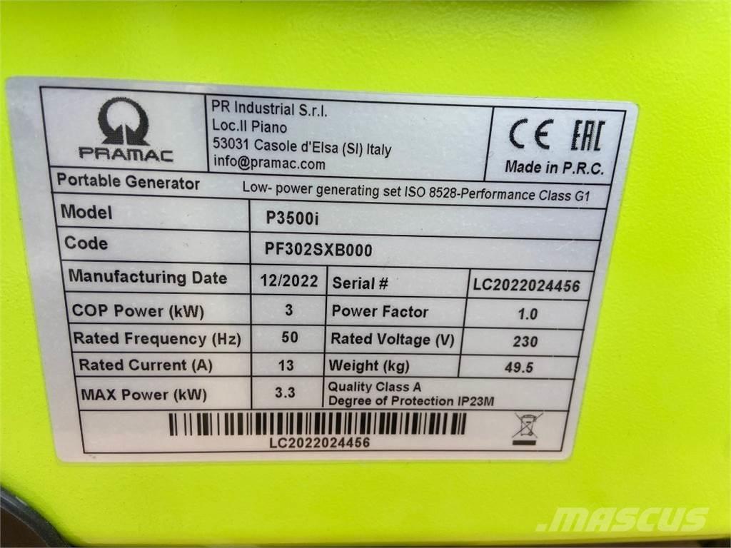 Pramac P3500i Ostatní generátory
