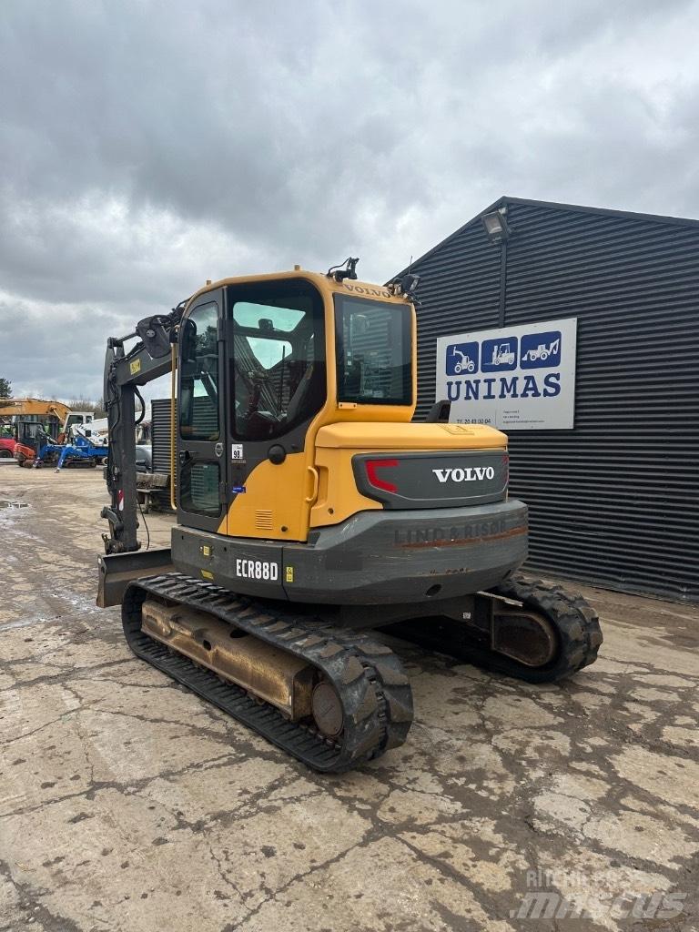 Volvo ECR88D Pásová rýpadla
