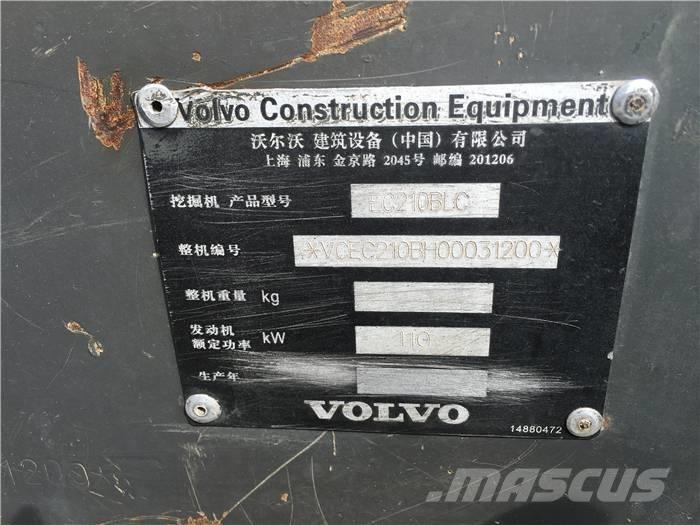 Volvo EC 210 B LC Pásová rýpadla