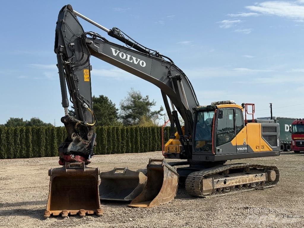 Volvo EC 250 EL Pásová rýpadla