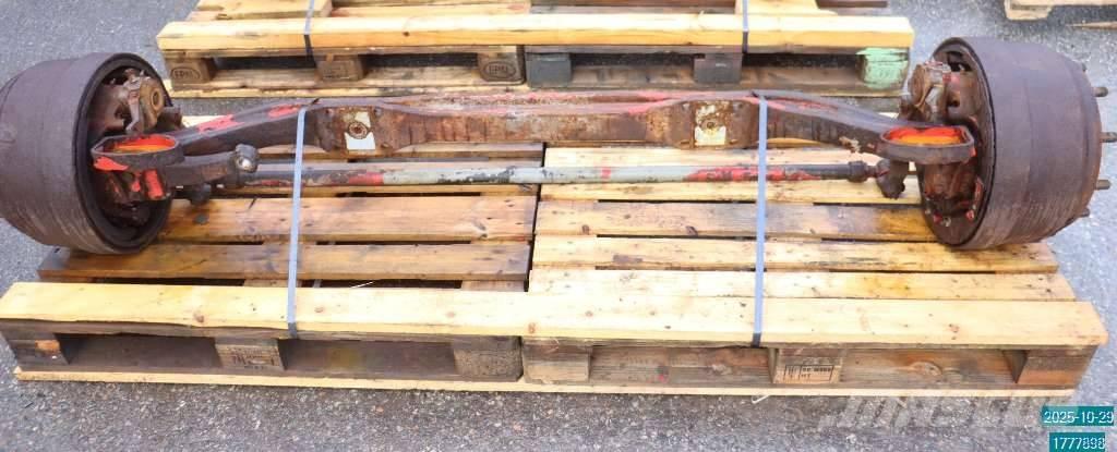 Scania P 82 M Nápravy