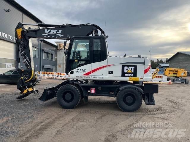 CAT 315D Kolová rýpadla