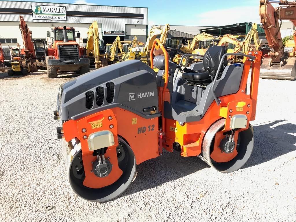 Hamm HD 12 VV Tandemové válce