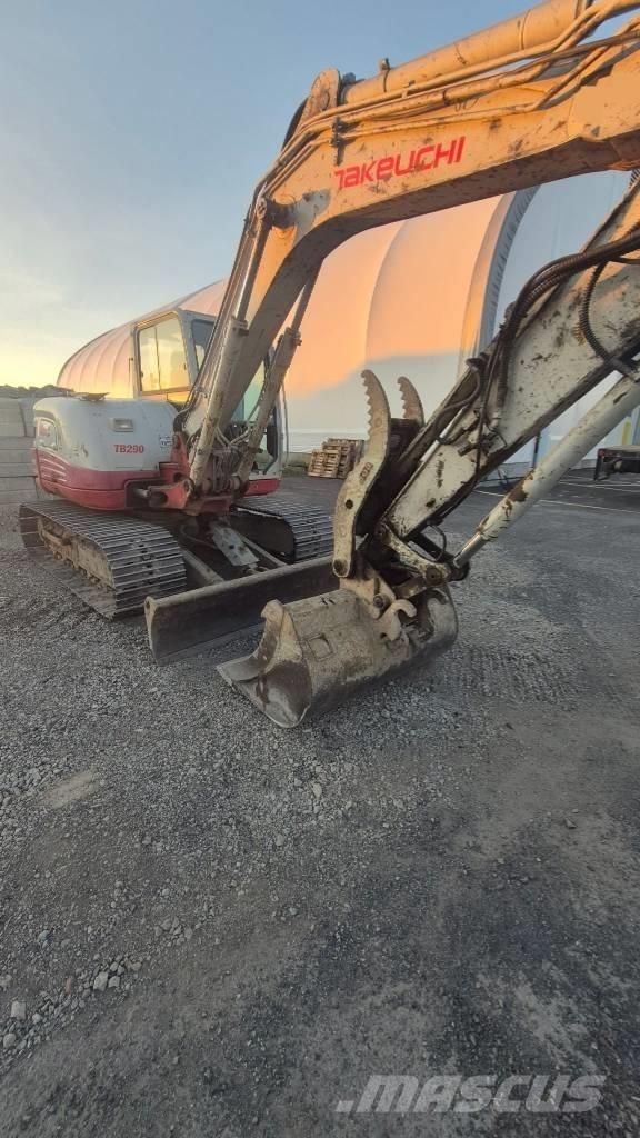 Takeuchi TB 290 Pásová rýpadla