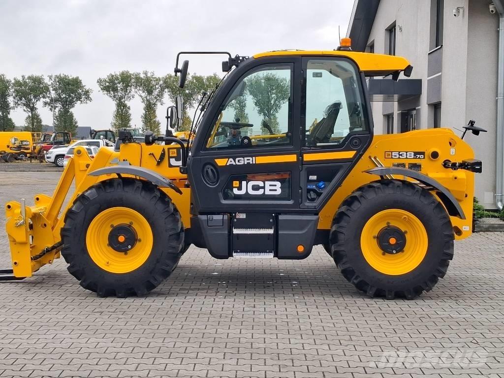 JCB 538-70 AGRI Teleskopické nakladače pro zemědělství