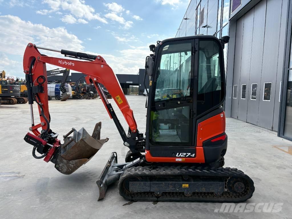 Kubota U 27-4 Mini rýpadla < 7t