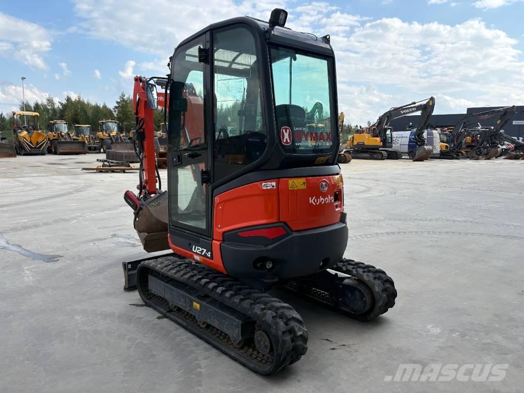 Kubota U 27-4 Mini rýpadla < 7t