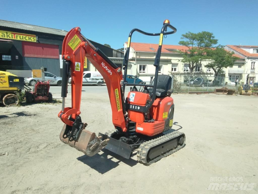 Kubota U 10-3 Mini rýpadla < 7t