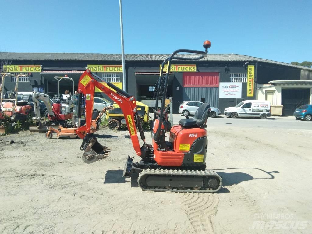 Kubota U 10-3 Mini rýpadla < 7t