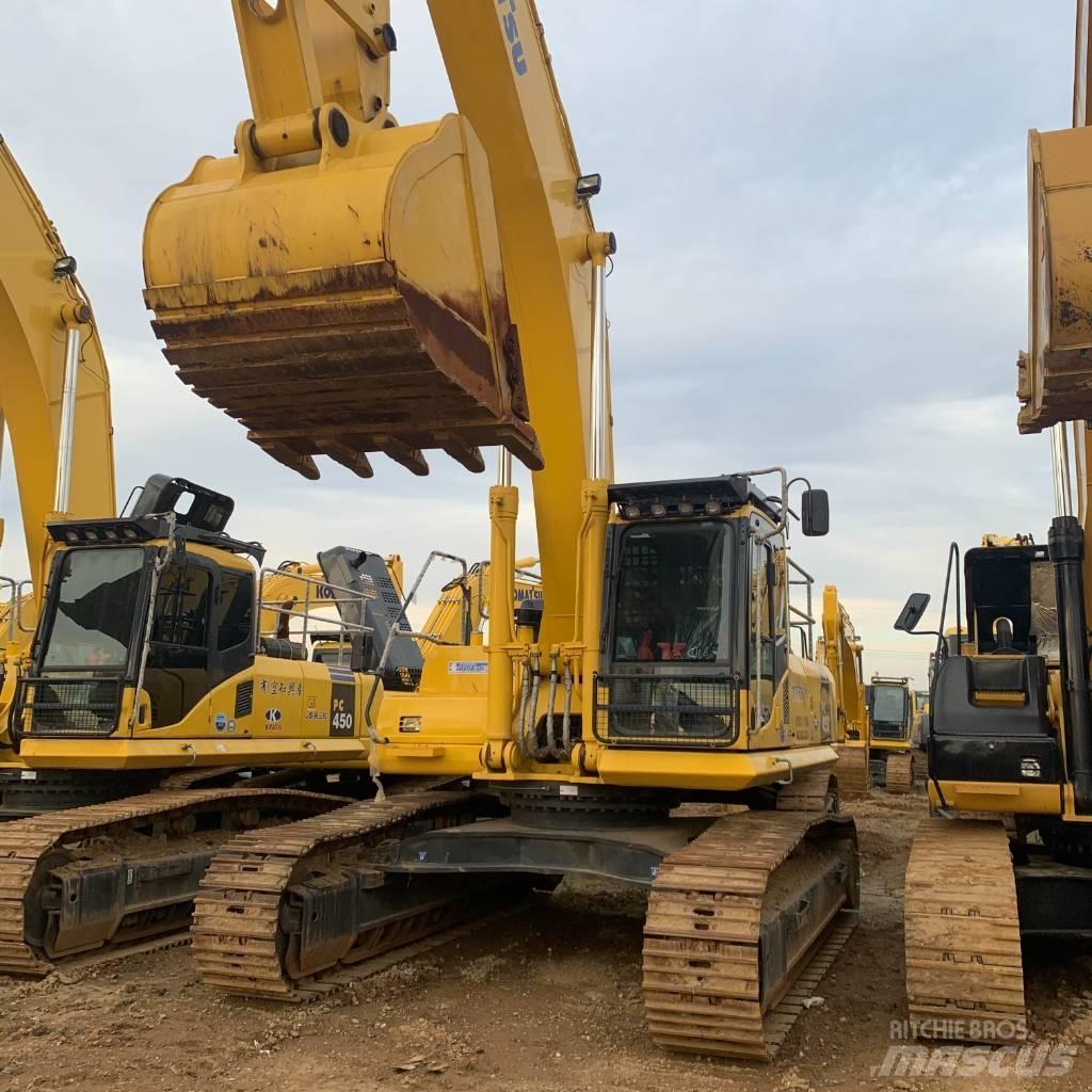Komatsu PC450-8 Pásová rýpadla