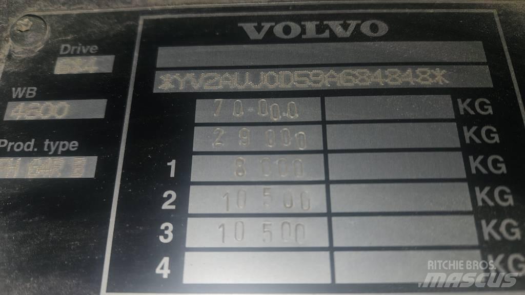 Volvo FH16 Vozy na přepravu kmenů