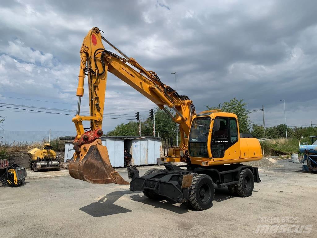 Hyundai ROBEX 170W-3 Kolová rýpadla