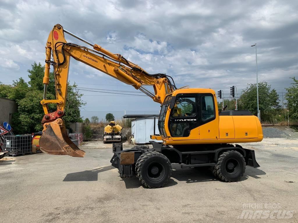 Hyundai ROBEX 170W-3 Kolová rýpadla