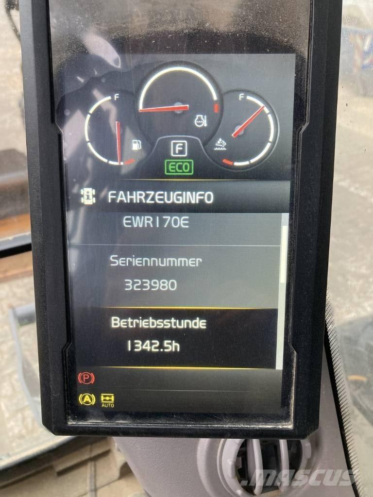 Volvo EWR 170 E Kolová rýpadla