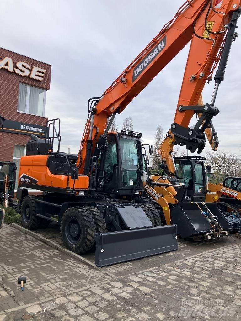 Doosan DX 170 W-7 Kolová rýpadla