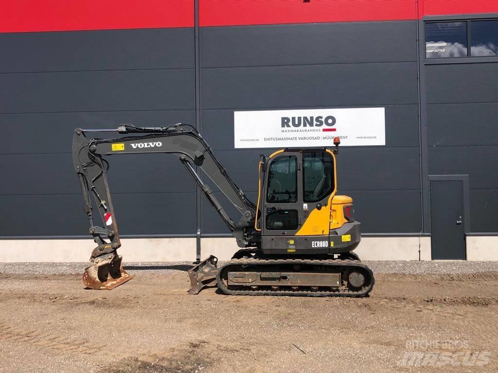 Volvo ECR 88 D Midi rýpadla 7t - 12t
