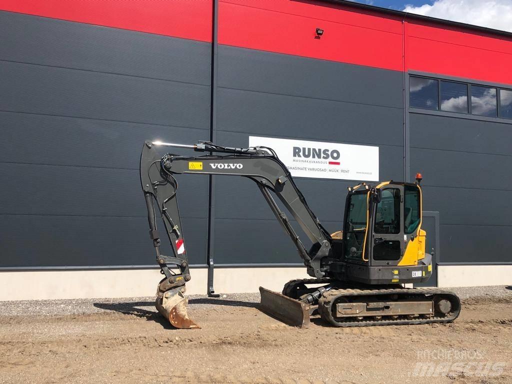 Volvo ECR 88 D Midi rýpadla 7t - 12t
