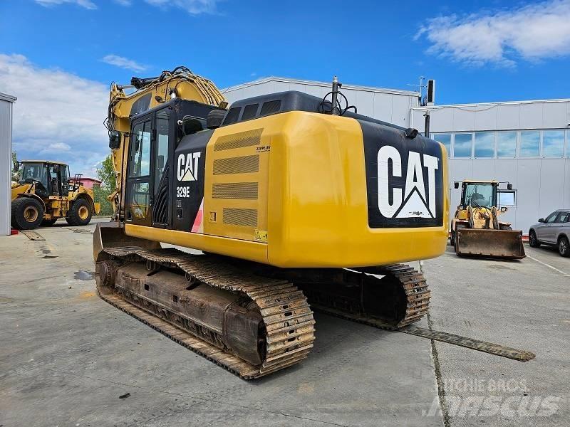 CAT 329 E LN Pásová rýpadla